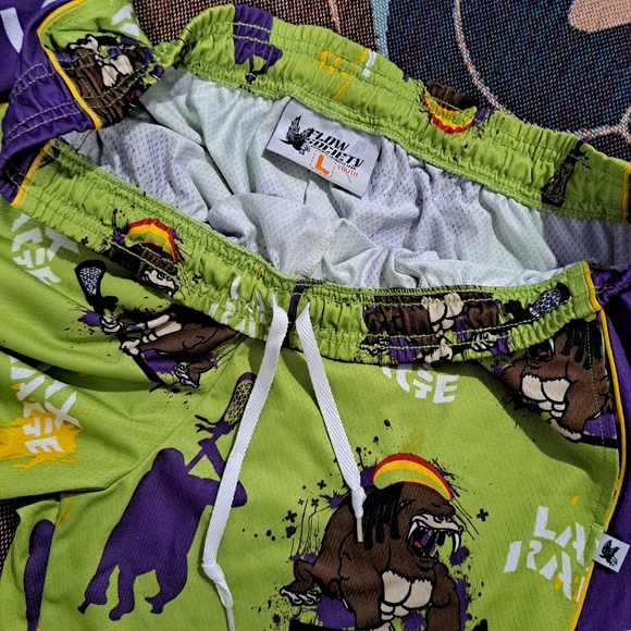 🌈NWOT LACROSSE SHORTS-L - Picture 3 of 7